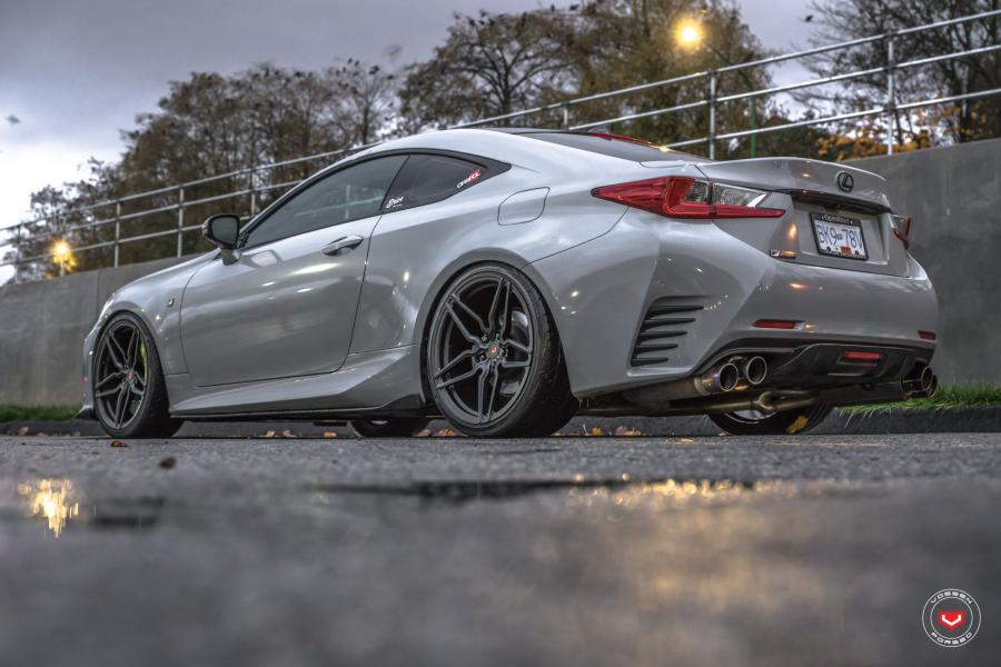  Lexus RC F on Vossen Wheels (HC-2) 2017 года  (фото 2 из 12)
